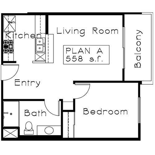 plan A floor plan
